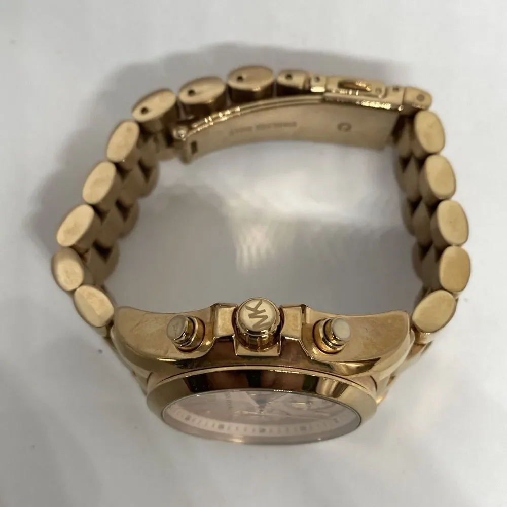 Michael Kors Bradshaw MK5799 Women Stainless Steel Analog Dial Quartz Watch Y220